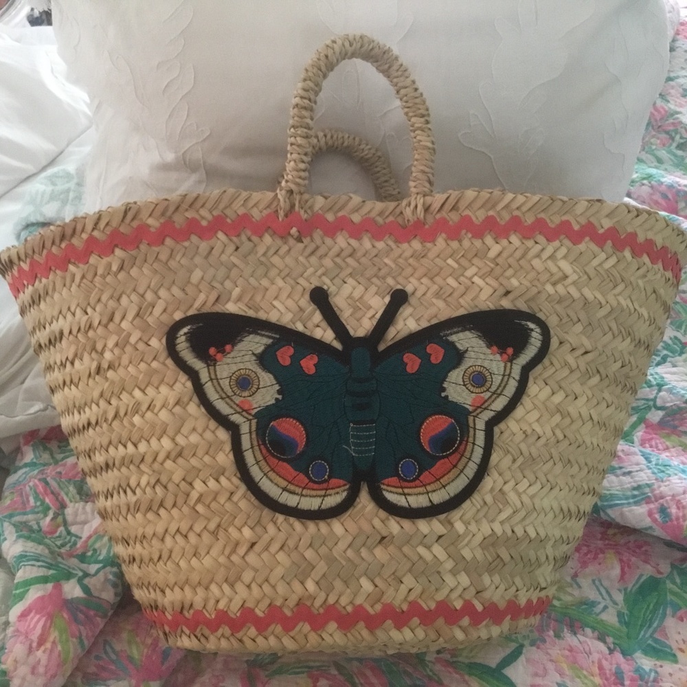 Butterfly French Market Tote